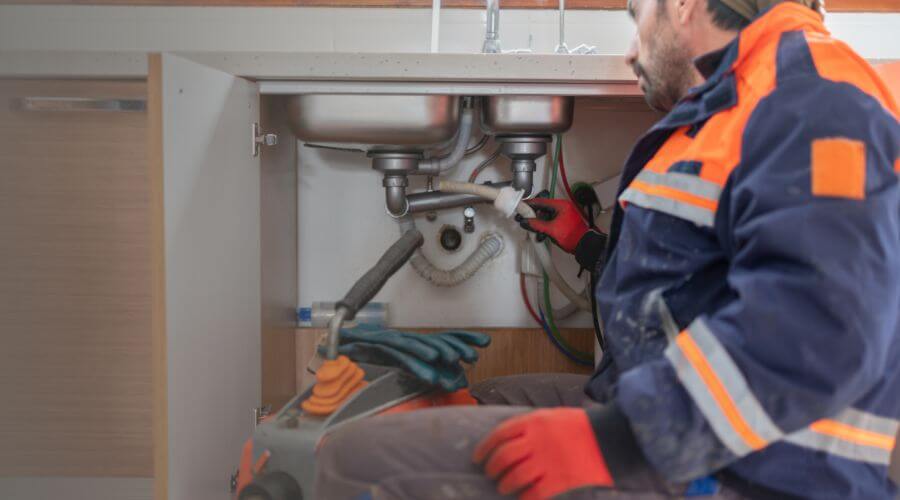 Residential Slab Leak Plumbing in Horton, MI